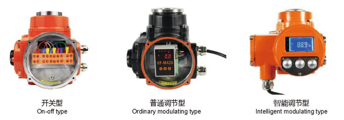 防爆精小型電動(dòng)執(zhí)行器型號(hào)示例