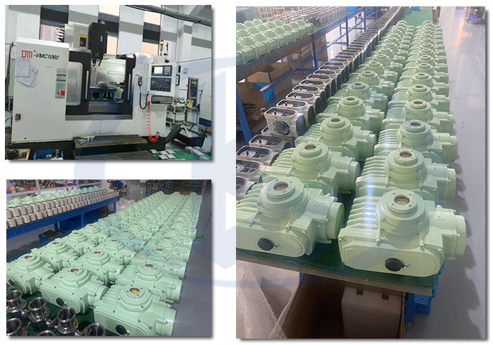 SQ精小型電動執(zhí)行器車間一角